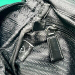 Prada Leather Shoulder Bag 2VD062 Black